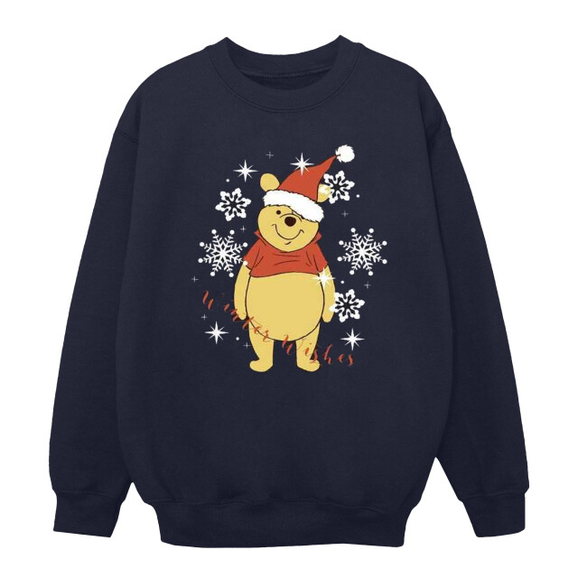 Li-cense Disney dames winnie the pooh winter wishes sweatshirt UTBI42963_navyblue large