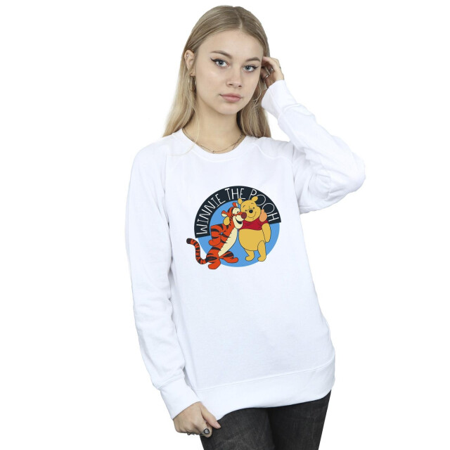 Li-cense Disney dames winnie de poeh met teigetje sweatshirt UTBI42935_white large