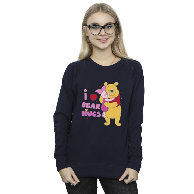 Li-cense Disney dames winnie de poeh mama beste knuffels sweatshirt UTBI42936_navyblue large