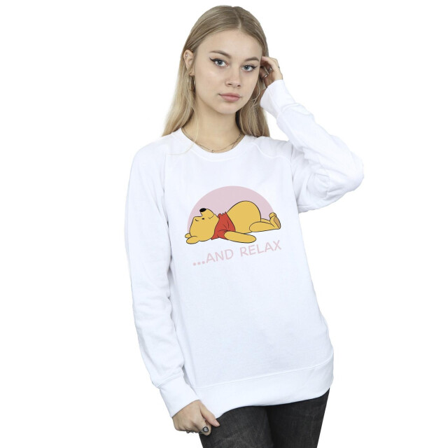 Li-cense Disney dames winnie the pooh relax sweatshirt UTBI42987_white large