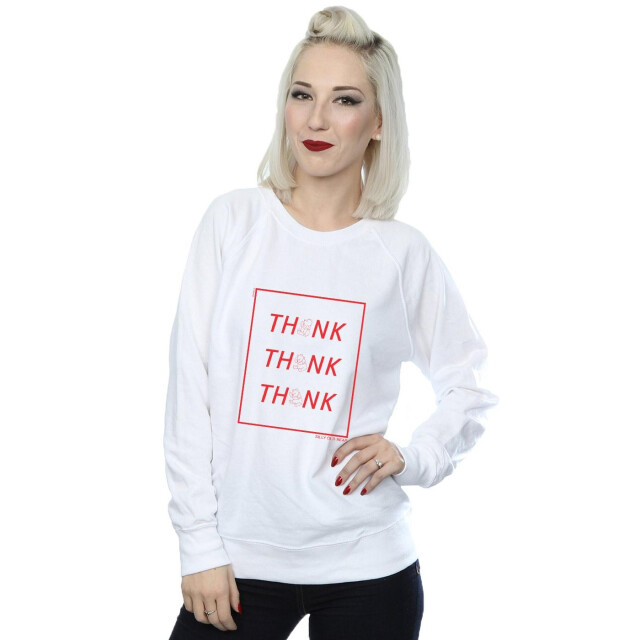 Li-cense Disney dames winnie de poeh stomme oude beer sweatshirt UTBI42877_white large