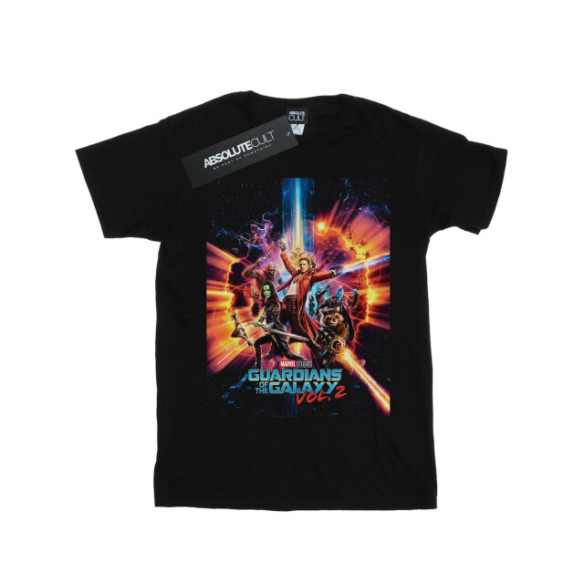 Li-cense Marvel studios meisjes guardians of the galaxy vol. 2 poster katoenen t-shirt UTBI31083_black large