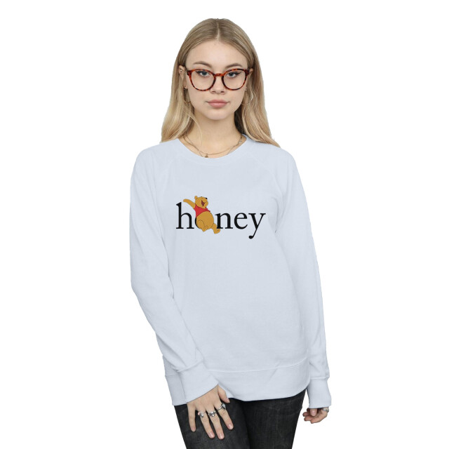 Li-cense Disney dames winnie de poeh honing sweatshirt UTBI42864_white large