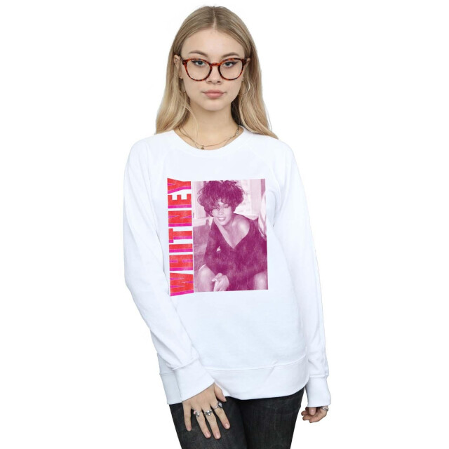 Li-cense Whitney houston dames whitney pose sweatshirt UTBI42812_white large