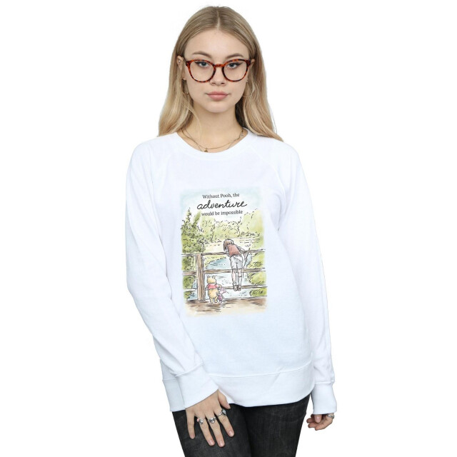Li-cense Disney dames winnie de poeh avontuur sweatshirt UTBI42835_white large