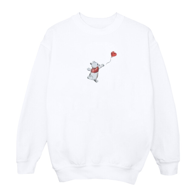 Li-cense Disney dames winnie de poeh ballon sweatshirt UTBI42895_white large