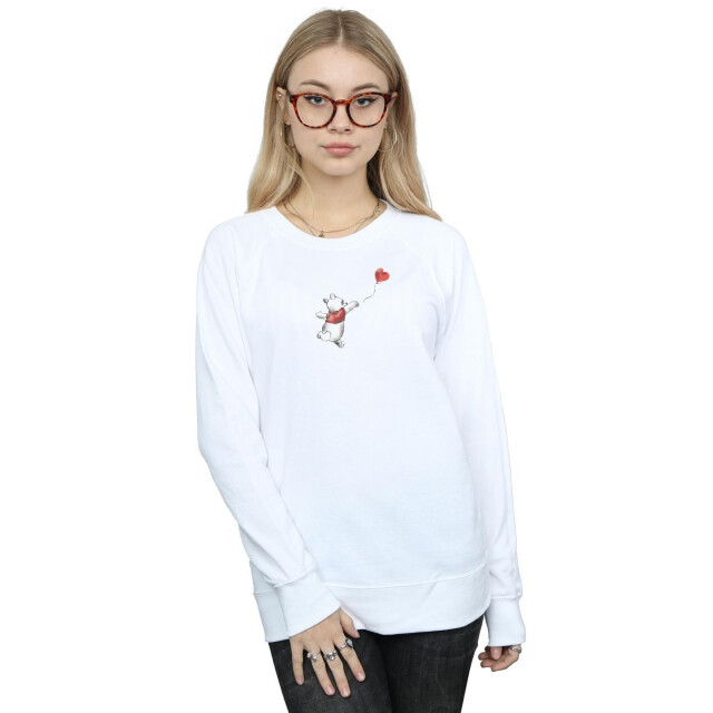 Li-cense Disney dames winnie de poeh ballon sweatshirt UTBI42895_white large