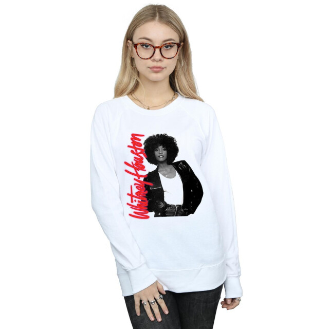 Li-cense Whitney houston dames whitney pose sweatshirt UTBI42799_white large