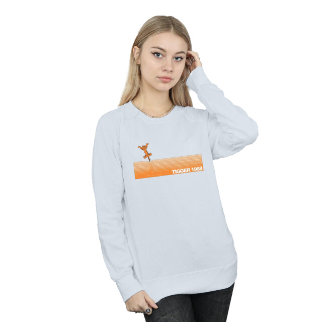 Li-cense Disney dames winnie the pooh tigger 1968 sweatshirt UTBI42850_white large