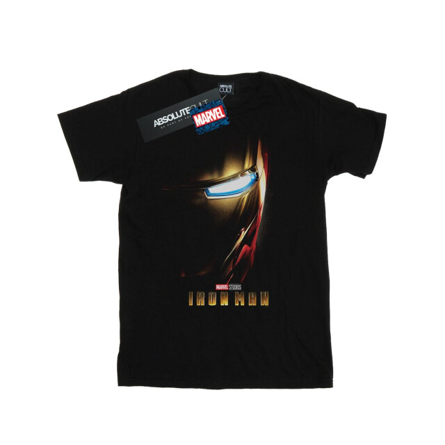 Li-cense Marvel studios meisjes iron man poster katoenen t-shirt UTBI31030_black large
