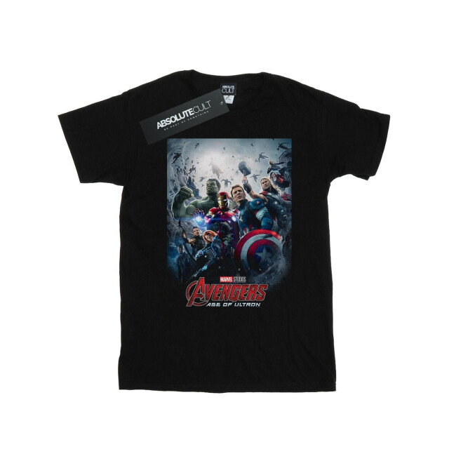 Li-cense Marvel studios meisjes avengers age of ultron poster katoenen t-shirt UTBI31059_black large