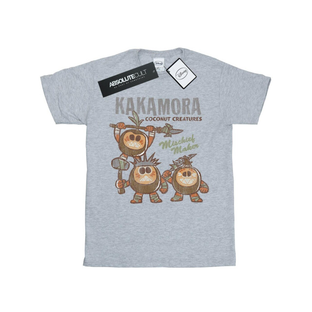 Li-cense Disney meisjes moana kakamora mischief maker katoenen t-shirt UTBI30787_sportsgrey large