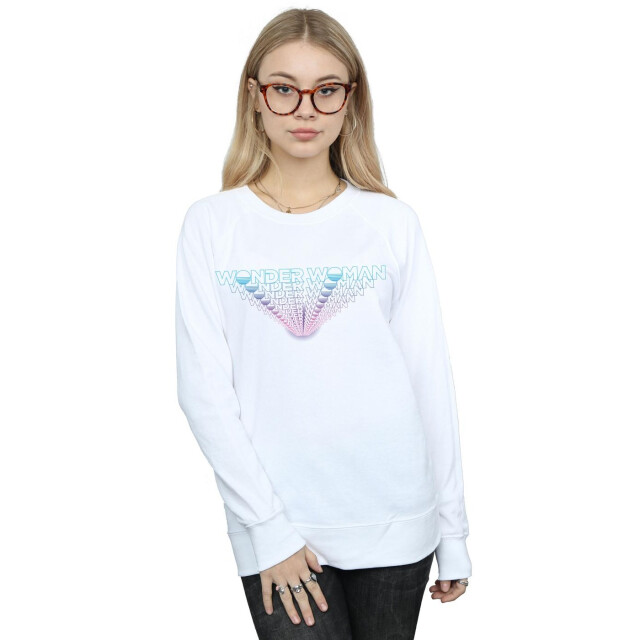 Li-cense Dc comics dames wonder woman 84 repeat sweatshirt UTBI42563_white large