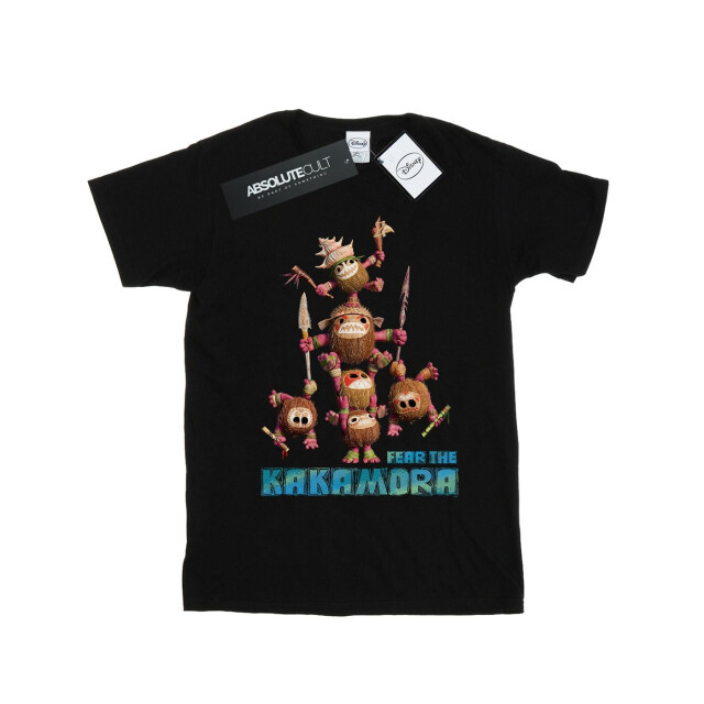 Li-cense Disney meisjes moana angst voor de kakamora katoenen t-shirt UTBI30768_black large
