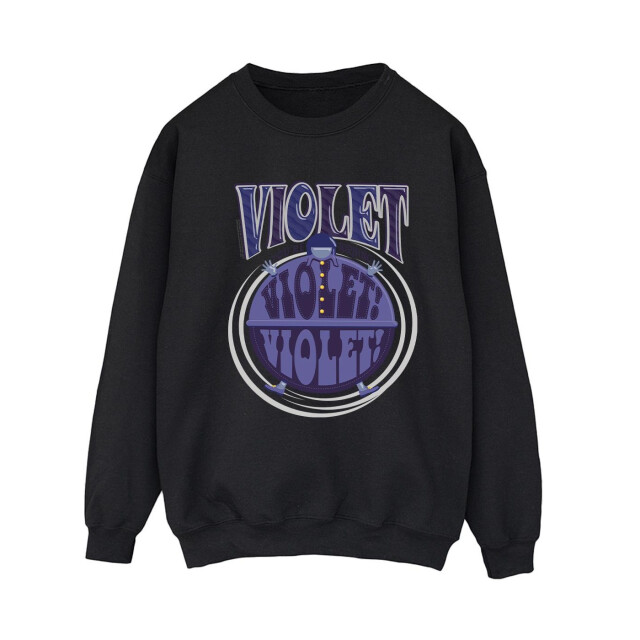Li-cense Willy wonka dames violet turning violet sweatshirt UTBI42493_black large