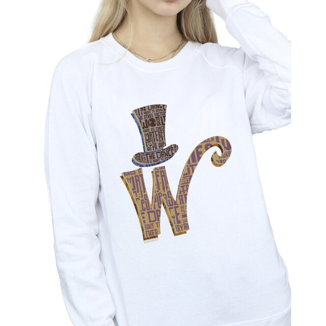 Li-cense Willy wonka dames w logo muts sweatshirt UTBI42462_white large
