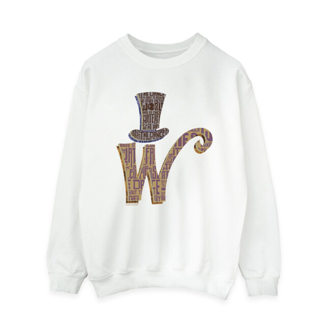 Li-cense Willy wonka dames w logo muts sweatshirt UTBI42462_white large
