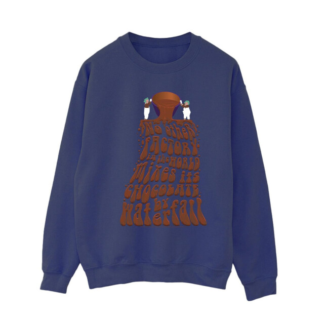 Li-cense Willy wonka dames chocolade waterval sweatshirt UTBI42450_navyblue large