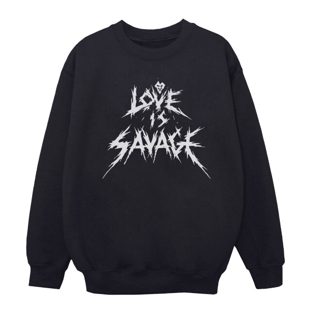 Li-cense Disney dames villains love is savage sweatshirt UTBI42356_navyblue large