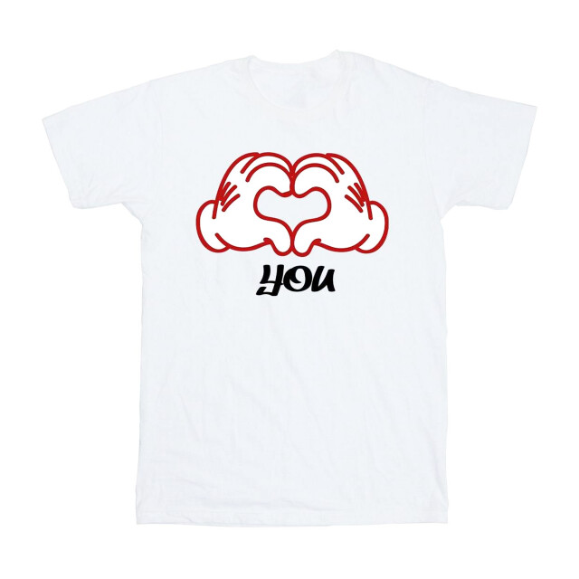 Li-cense Disney heren mickey mouse love you hands t-shirt UTBI42315_white large