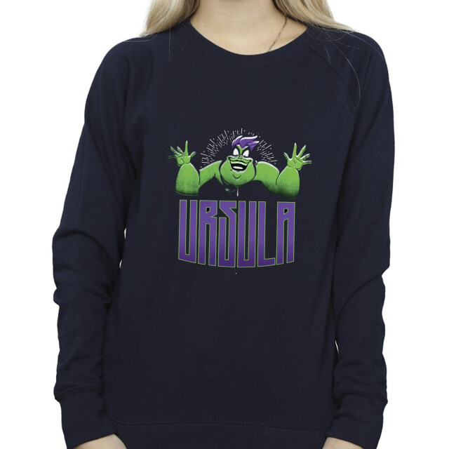 Li-cense Disney dames villains ursula groen sweatshirt UTBI42380_navyblue large