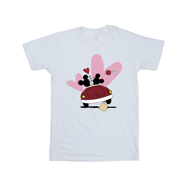 Li-cense Disney heren mickey mouse auto opdruk t-shirt UTBI42293_white large