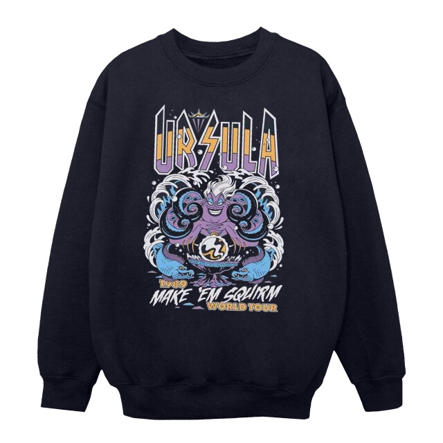 Li-cense Disney dames villains ursula make em squirm sweatshirt UTBI42391_navyblue large