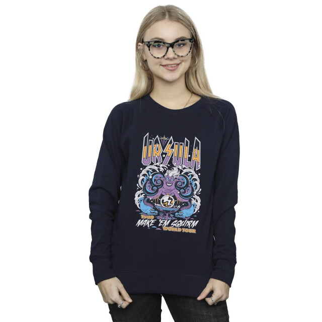 Li-cense Disney dames villains ursula make em squirm sweatshirt UTBI42391_navyblue large