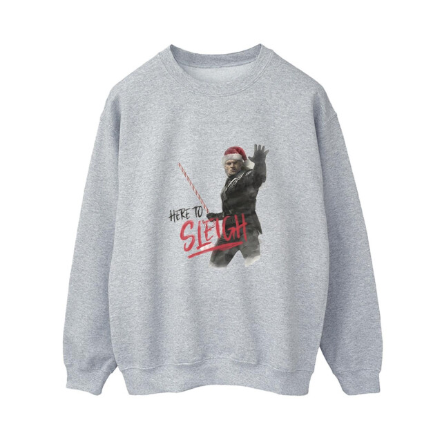 Li-cense Netflix dames the witcher hierheen sweatshirt UTBI41887_sportsgrey large