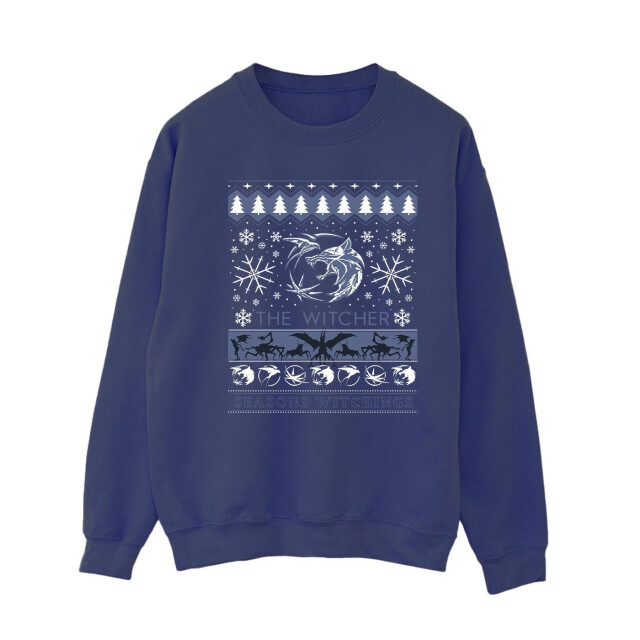 Li-cense Netflix dames the witcher seasons witchings sweatshirt UTBI41902_navyblue large