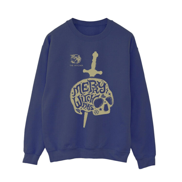 Li-cense Netflix dames the witcher vrolijk heksenketensweatshirt UTBI41921_navyblue large