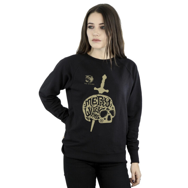 Li-cense Netflix dames the witcher vrolijk heksenketensweatshirt UTBI41921_black large