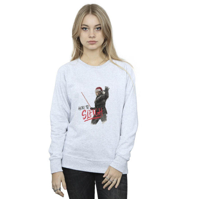Li-cense Netflix dames the witcher hierheen sweatshirt UTBI41887_sportsgrey large