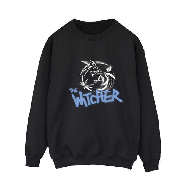 Li-cense Netflix dames the witcher spray logo sweatshirt UTBI41859_black large