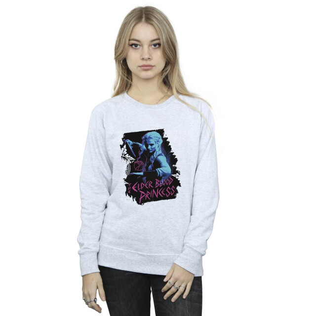 Li-cense Netflix dames the witcher ciri bloedprinses sweatshirt UTBI41821_sportsgrey large