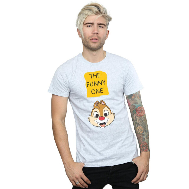 Li-cense Disney heren knabbel en babbel de grappige t-shirt UTBI40266_sportsgrey large