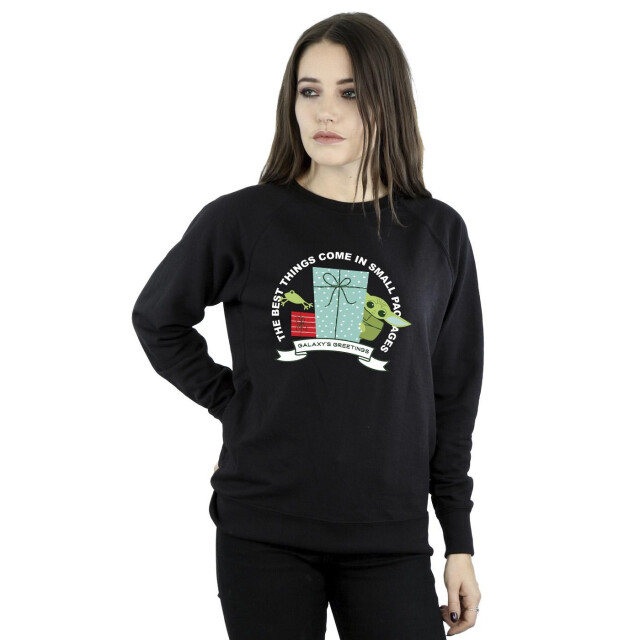 Li-cense Star wars dames the mandalorian galaxy´s greetings sweatshirt UTBI39966_black large