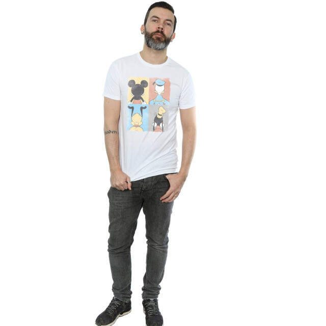 Li-cense Disney heren mickey mouse four backs t-shirt UTBI39462_white large