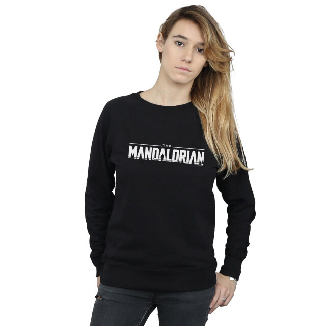 Li-cense Star wars dames the mandalorian logo sweatshirt UTBI39022_black large