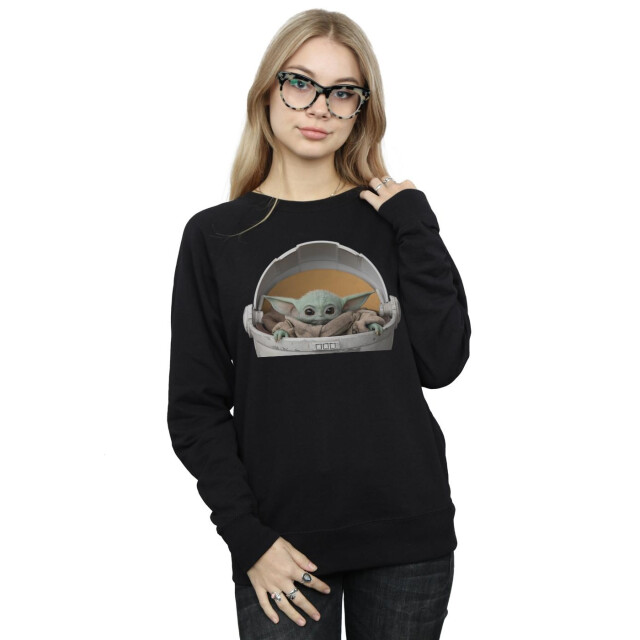 Li-cense Star wars dames the mandalorian the child pod sweatshirt UTBI38973_black large
