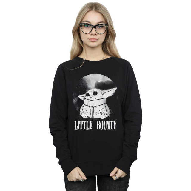 Li-cense Star wars dames the mandalorian little bounty sweatshirt UTBI38999_black large
