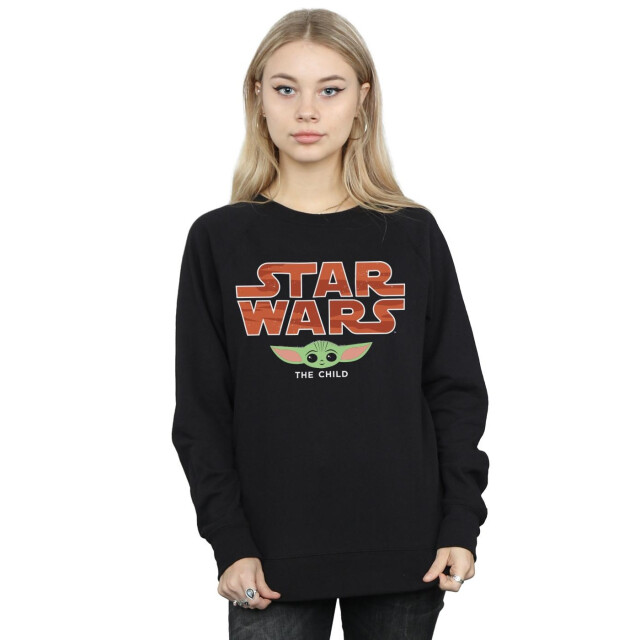 Li-cense Star wars dames the mandalorian the child sunset sweatshirt UTBI38955_black large