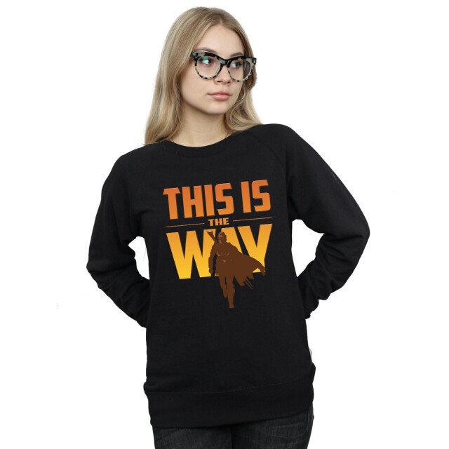 Li-cense Star wars dames the mandalorian this is the way sweatshirt UTBI38789_black large