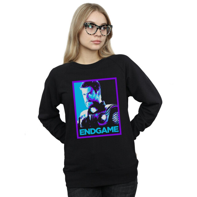 Li-cense Marvel dames avengers endgame thor poster sweatshirt UTBI3860_black large