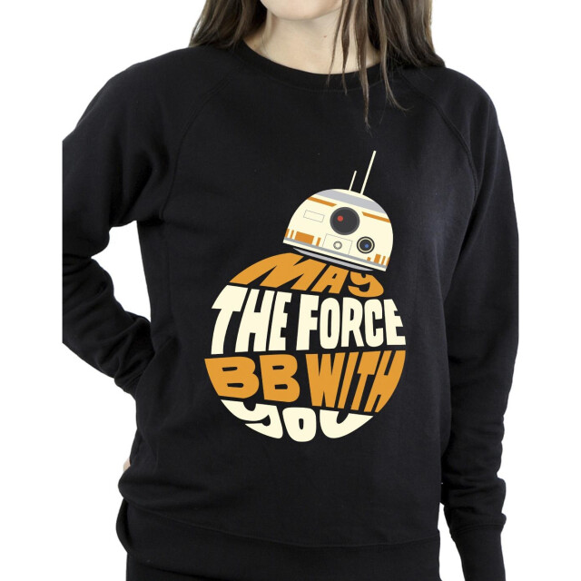 Li-cense Star wars dames may the force bb8 sweatshirt UTBI38493_black large