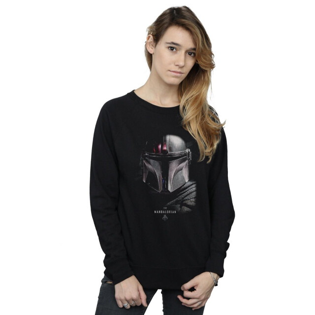 Li-cense Star wars dames the mandalorian poster sweatshirt UTBI38628_black large