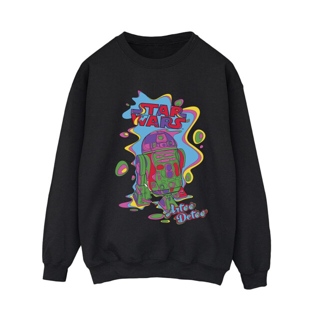 Li-cense Star wars dames r2d2 pop art sweatshirt UTBI38459_black large