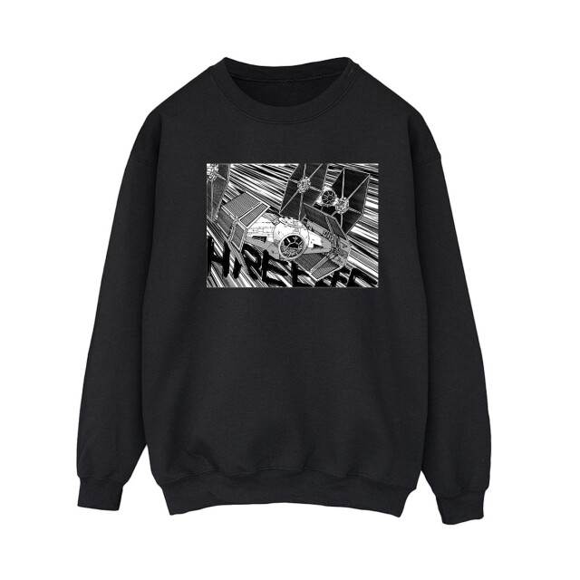 Li-cense Star wars dames anime vliegtuig sweatshirt UTBI38530_black large