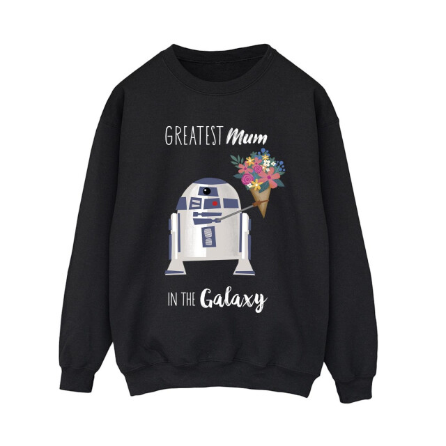 Li-cense Star wars dames r2d2 grootste moeder sweatshirt UTBI38430_black large
