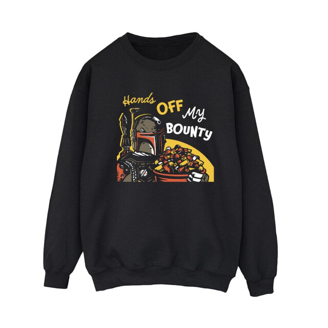 Li-cense Star wars dames boba fett handen af van mijn bounty sweatshirt UTBI38304_black large